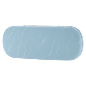 Clouds Style Eyeglasses Case Blue